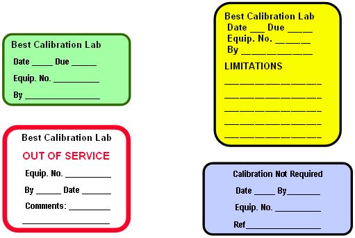 Calibration labels